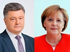 Порошенко и Меркель отмечают необходимость освобождения всех заложников