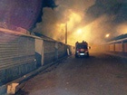 В Киеве произошел пожар на рынке «Юность»