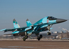 Под Воронежем потерпел крушение Су-34 - фото