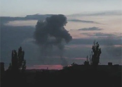 В Донецке прогремел мощный взрыв на заводе химизделий - фото
