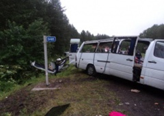 В Красноярском крае в аварии погибли 11 человек - фото