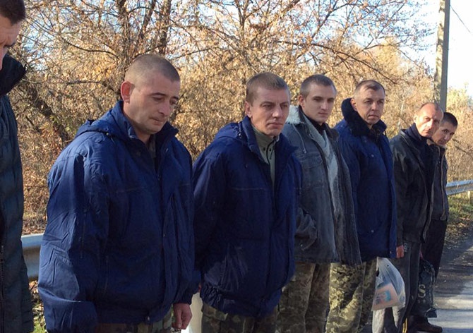Освобождены девять украинцев - фото