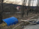 В Киеве "Лексус" въехал в остановку, есть жертвы