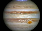 Удивительное полярное сияние на Юпитере