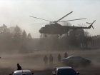 Генерал эффектно покинул торжества с центральной площади Чернигова – на вертолете