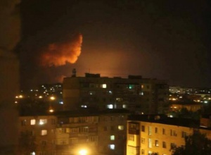 Под Винницей горят военные склады, взрываются боеприпасы - фото