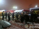 В результате обрушения ларька в Харькове пострадали три женщины
