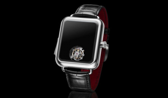 В Швейцарии создали часы, похожие на Apple Watch, но ценой в $ 350 тыс - фото