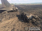 На Харьковщине разбился военный тренировочный самолет