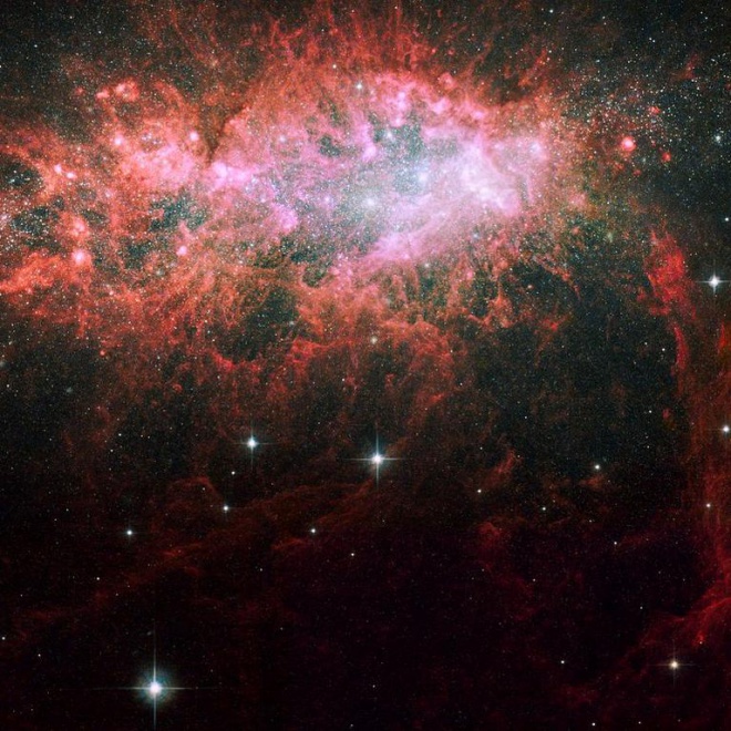 Черные дыры сдерживают рост карликовых галактик - фото