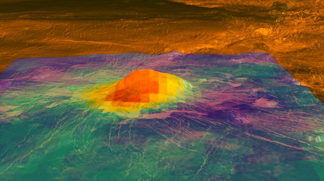 Ученые нашли подтверждение наличия на Венере вулканической активности - фото