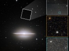 Галактика Сомбреро, возможно, скрывает бурное прошлое