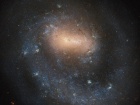 Хаббл показал галактику с одним рукавом