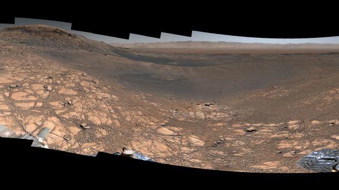 Панорамное изображение Марса с самым высоким разрешением - фото