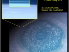 Многослойная система дымок на шестиугольнике Сатурна