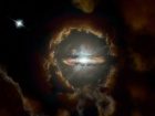 В ранней Вселенной найдена галактика с массивным вращающимся диском