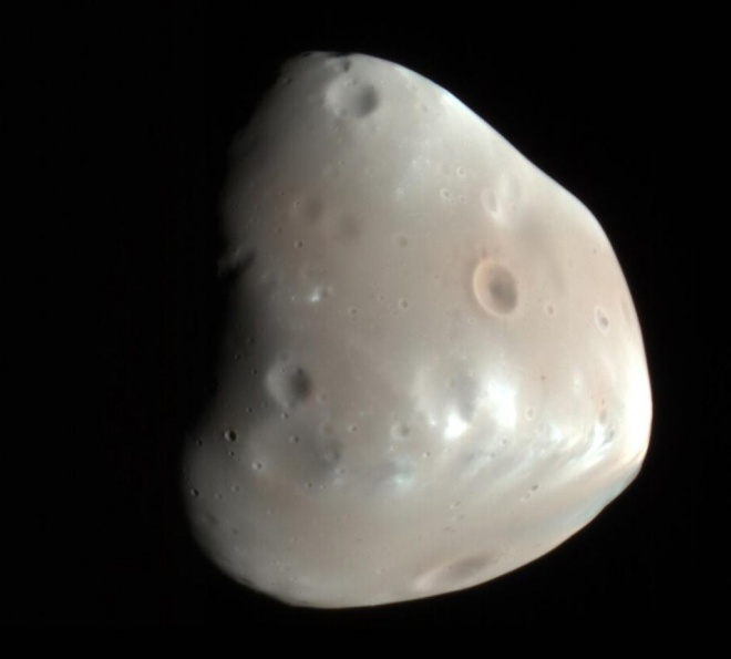 Орбита марсианской луны намекает на наличие в далеком прошлом кольца у планеты - фото