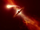 Смерть от спагеттификации: последние моменты жизни звезды от черной дыры