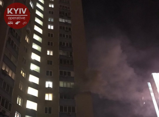 В Киеве в пожаре погиб ребенок, возможно это умышленно сделал отец - фото