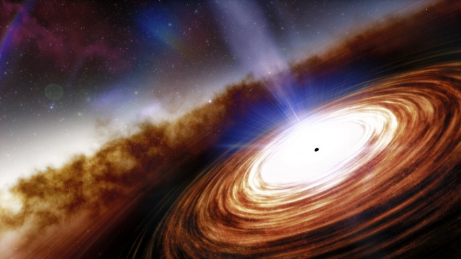 Самый отдаленный обнаруженный квазар проливает свет на рост черных дыр - фото