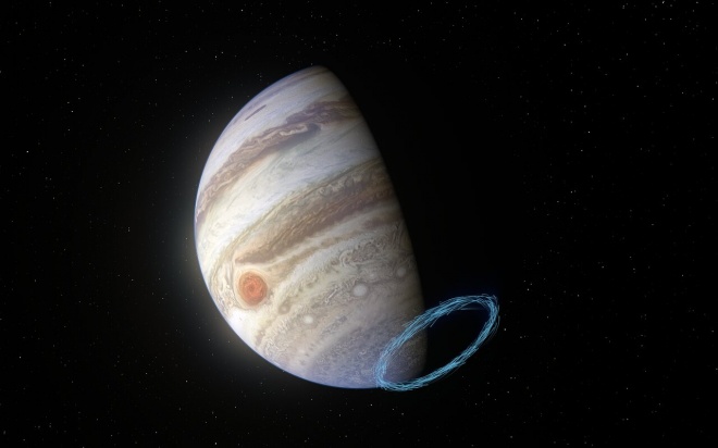 Мощные стратосферные ветры на Юпитере были впервые измерены - фото