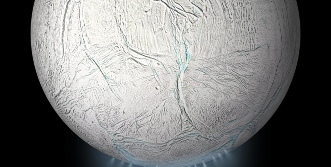 На Энцеладе возможно существуют океанские течения - фото