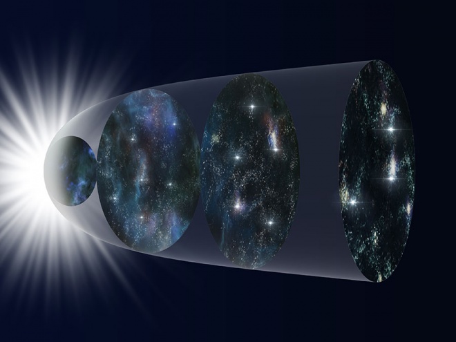 Составление схемы истории расширения Вселенной с помощью сверхновых - фото