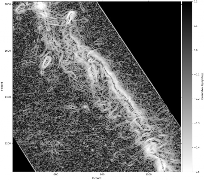 Турбулентность в межзвездных газовых облаках описали мультифрактальными структурами - фото