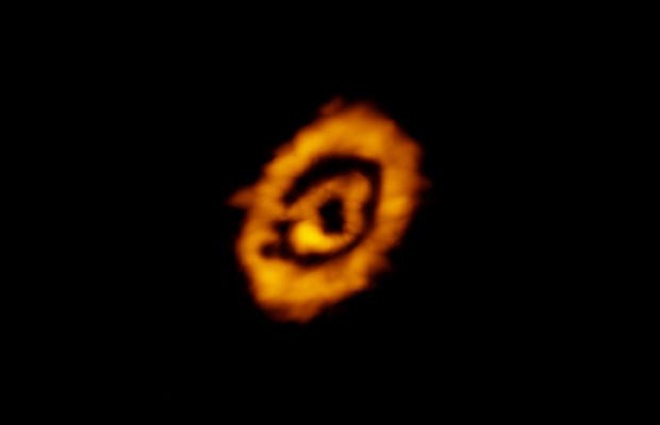 Пыль и газ в протопланетных дисках - фото