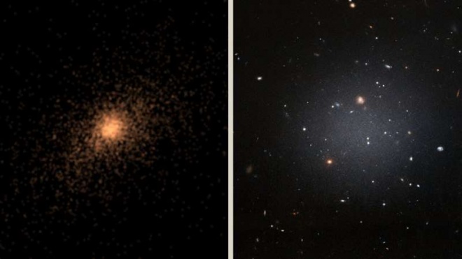 Астрономы объясняют происхождение неуловимых ультрадиффузных галактик - фото