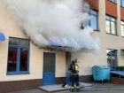 Из-за пожара в гимназии эвакуировали 1,5 тыс детей