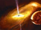 Обнаружена черная дыра с искривленным аккреционным диском