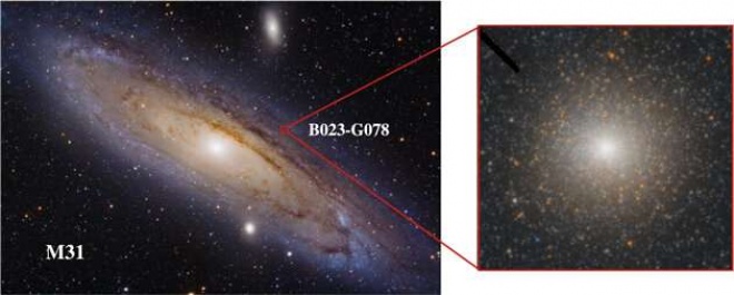Чрезвычайная черная дыра найдена в соседней галактике - фото