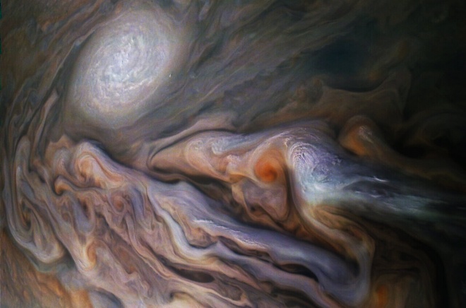 Циклоны на Юпитере объясняет океаническая физика - фото