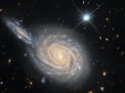 Hubble показал обманчивое соединение галактик
