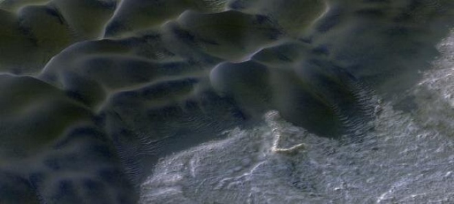 На Марсе обнаружена широко распространенная активность мегаряби - фото