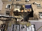 В Запорожье взрыв вырвал часть стены в жилом доме