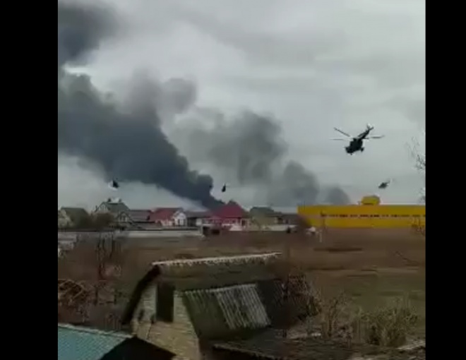 Россияне пошли в прорыв в Киевской области - фото