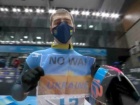 Украинский спортсмен на Олимпиаде: "Нет войне в Украине"