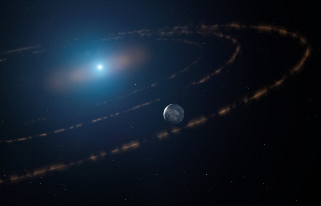 Впервые наблюдались планетарные тела в жилой зоне мертвой звезды - фото