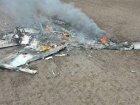 Фото сбитого на Харьковщине Су-35