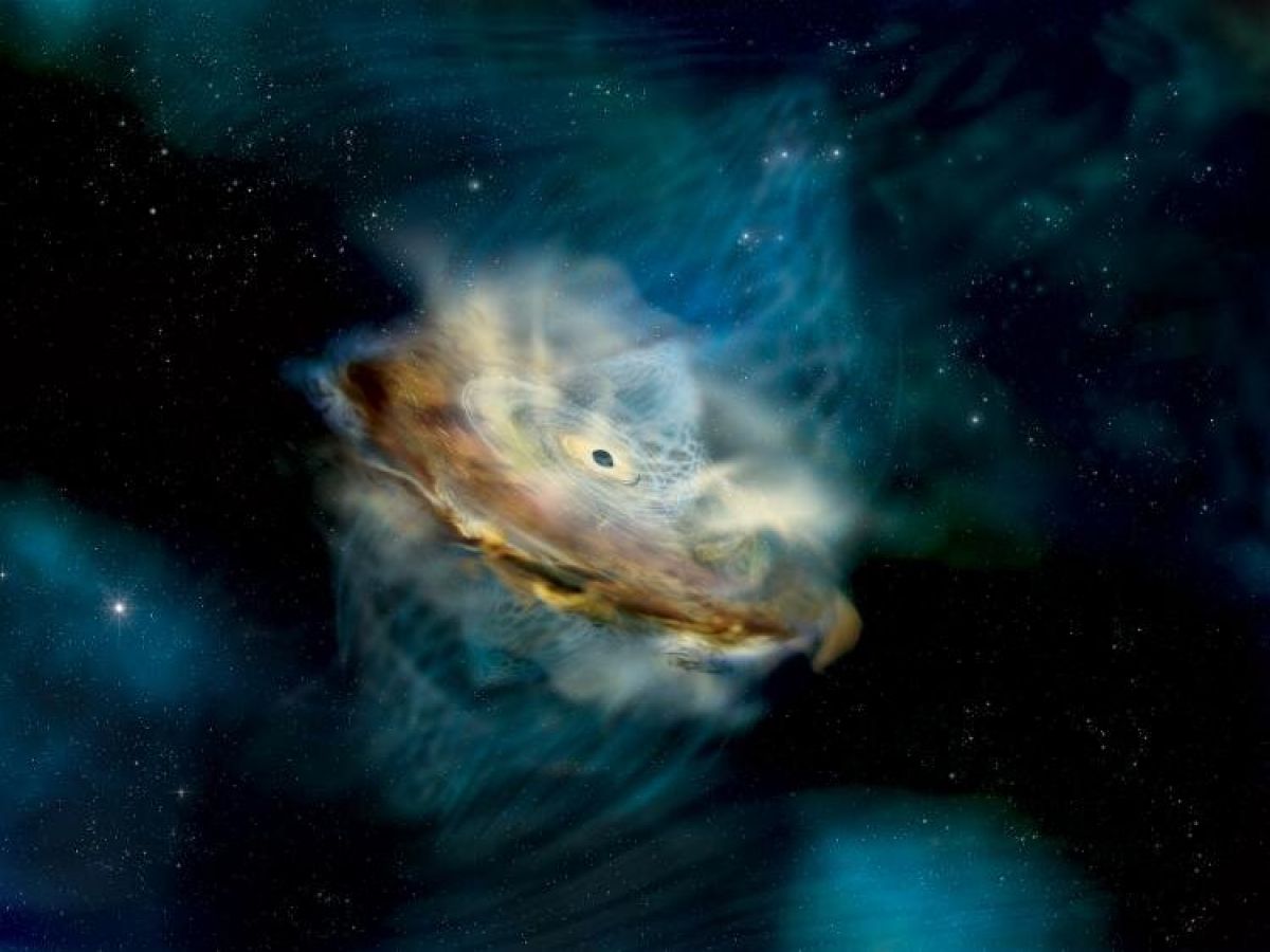 Всплеск сияния в далекой галактике может изменить наш взгляд на черные дыры - фото