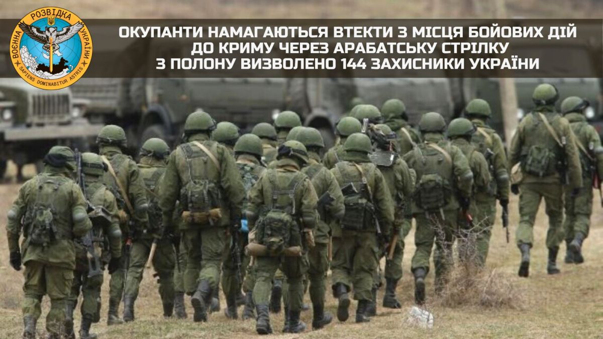 Оккупанты пытаются бежать в Крым - разведка - фото