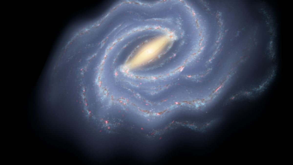 Астрономы объяснили, чем вызвана загадочная рябь на диске Млечного Пути - фото