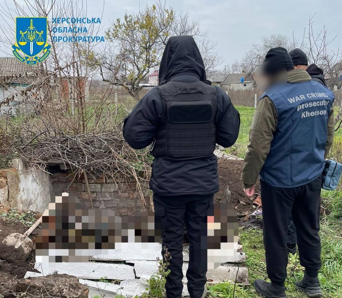 На Херсонщине обнаружены останки жертв российских оккупантов - фото