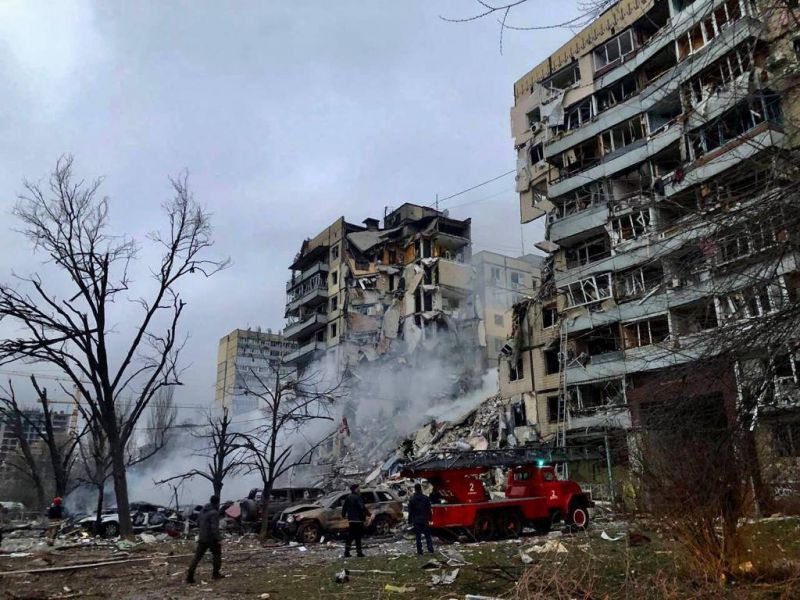 Атаки россиян на гражданские объекты за сутки, по состоянию на утро 15 января - фото