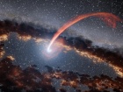 Черная дыра регулярно отъедает от звезды, отпуская ее от себя