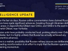 В британской разведке рассказали о российских заявлениях об “успехах” у Орехова и Угледара