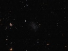 Хаббл показал галактику, пропущенную алгоритмом и найденную астрономом-любителем