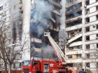 россияне ударили в жилые многоэтажки в Запорожье